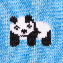 Load image into Gallery viewer, SWOLE PANDA &lt;BR&gt;
Men’s Panda Bamboo Socks &lt;BR&gt;
Blue &lt;BR&gt;
