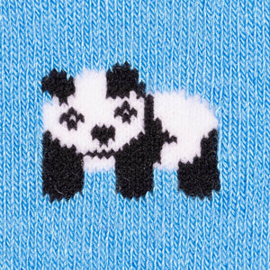 SWOLE PANDA <BR>
Men’s Panda Bamboo Socks <BR>
Blue <BR>