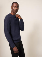 Load image into Gallery viewer, WHITE STUFF &lt;BR&gt;
Pentire Crew Neck Knit &lt;BR&gt;
Mid Teal or Plum &lt;BR&gt;
