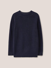 Load image into Gallery viewer, WHITE STUFF &lt;BR&gt;
Pentire Crew Neck Knit &lt;BR&gt;
Mid Teal or Plum &lt;BR&gt;
