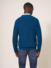 Load image into Gallery viewer, WHITE STUFF &lt;BR&gt;
Pentire Crew Neck Knit &lt;BR&gt;
Mid Teal or Plum &lt;BR&gt;
