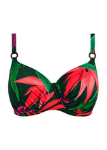 Load image into Gallery viewer, FANTASIE <BR>
Pichola Full Cup, Bikini <BR>
Green Multi <BR>
