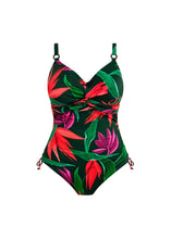 Load image into Gallery viewer, FANTASIE <BR>
Bra Sized One piece Swim Suit <BR>
Green Multi <BR>
