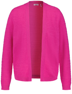 GERRY WEBER <BR>
Cotton, linen cardigan <BR>
Pink <BR>