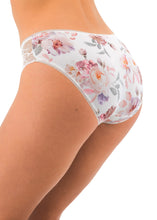 Load image into Gallery viewer, FANTASIE &lt;BR&gt;
Pippa Brief &lt;BR&gt;
White with pink roses &lt;BR&gt;
