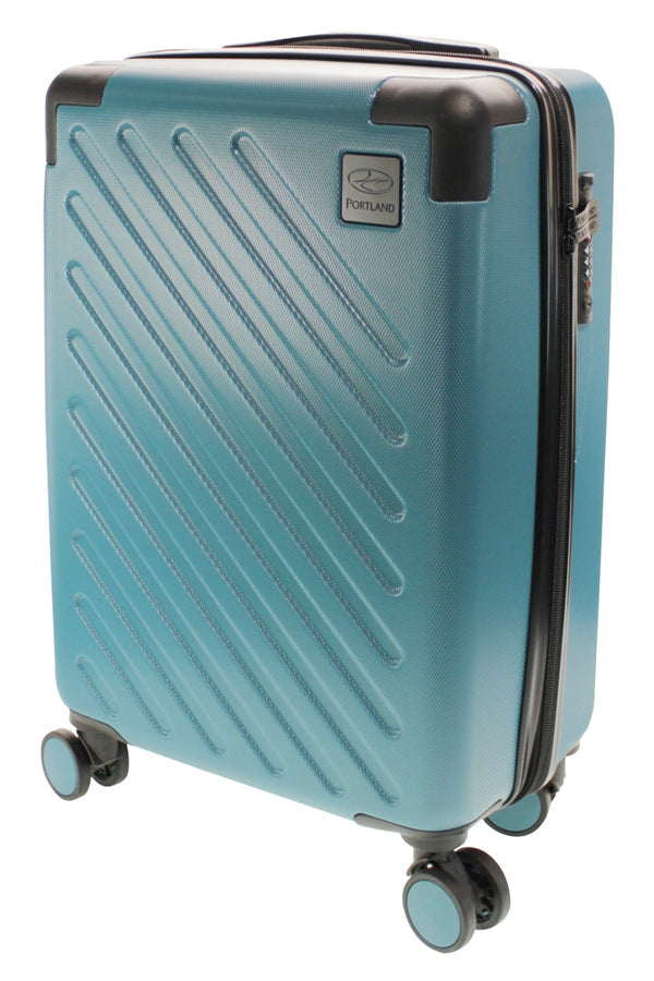 PORTLAND <BR>
Tokyo Hard Shell Cabin Luggage <BR>
Teal & Black available <BR>
