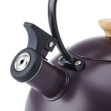 Load image into Gallery viewer, LA CAFETIERE <BR>
Whistling Kettle <BR>
Purple <BR>
