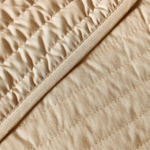 BIANCA <BR>
Quilted Lines Bedspread - 220cm x 230cm <BR>