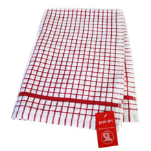 Load image into Gallery viewer, SAMUEL LAMONT &lt;BR&gt;
Polidry Tea Towel &lt;BR&gt;
Red &lt;BR&gt;
