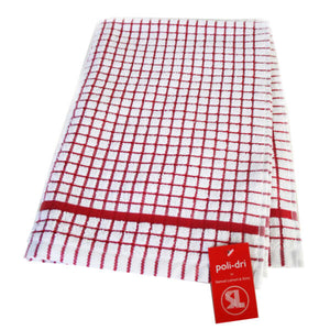 SAMUEL LAMONT <BR>
Polidry Tea Towel <BR>
Red <BR>