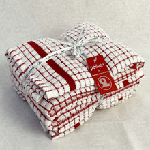 Load image into Gallery viewer, SAMUEL LAMONT &lt;BR&gt;
Polidry Tea Towel &lt;BR&gt;
Red &lt;BR&gt;
