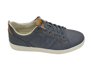 WRANGLER <BR>
Reno Low Casual Shoes <BR>
Navy <BR>