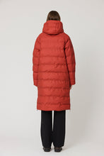Load image into Gallery viewer, TANTA <BR>
Rime Outerwear Long Puffer Coat <BR>
Red Ochre <BR>
