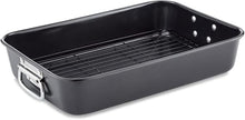 Load image into Gallery viewer, TOWER &lt;BR&gt;
Precision Plus Roaster with Rack &lt;BR&gt;
Black &lt;BR&gt;
