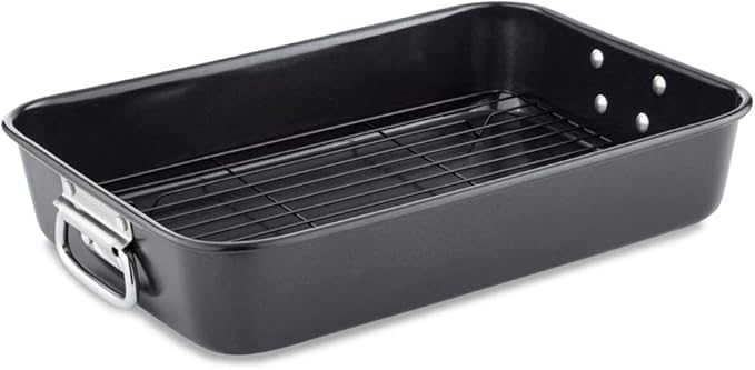 TOWER <BR>
Precision Plus Roaster with Rack <BR>
Black <BR>