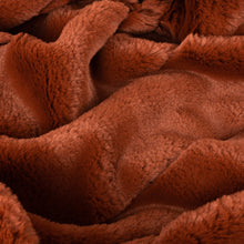 Load image into Gallery viewer, RIVA HOME &lt;BR&gt;
Contemporary Empress Large Faux Fur Throw &lt;BR&gt;
Cream, Navy or Rust &lt;BR&gt;
