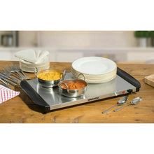 Load image into Gallery viewer, DAEWOO &lt;BR&gt;
Electric Buffet Server and Plate Warmer 3 x 1.5 L &lt;BR&gt;
Silver &lt;BR&gt;
