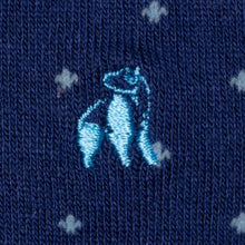 Load image into Gallery viewer, SWOLE PANDA &lt;BR&gt;
Men’s Spotted Bamboo Socks &lt;BR&gt;
Sky Blue &lt;BR&gt;
