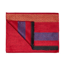 Load image into Gallery viewer, SWOLE PANDA &lt;BR&gt;
Men’s Stripe Bamboo Scarf &lt;BR&gt;
Red Stripe &lt;BR&gt;
