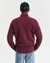Load image into Gallery viewer, GANT &lt;BR&gt;
Sacker Rib Half-Zip Sweatshirt &lt;BR&gt;
Navy or Wine available &lt;BR&gt;
