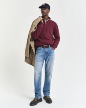 Load image into Gallery viewer, GANT &lt;BR&gt;
Sacker Rib Half-Zip Sweatshirt &lt;BR&gt;
Navy or Wine available &lt;BR&gt;
