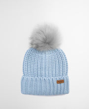 Load image into Gallery viewer, BARBOUR &lt;BR&gt;
Saltburn Beanie &lt;BR&gt;
Blue &lt;BR&gt;
