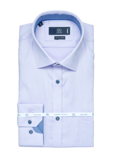 ANDRE MENSWEAR<BR>
Cambridge Shirt<BR>
Blue, Lilac, Pink and White<BR>