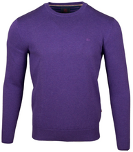 Load image into Gallery viewer, ANDRE MENSWEAR&lt;BR&gt;
Achill Crew Jumper&lt;BR&gt;
Amber, Ink and Purple&lt;BR&gt;
