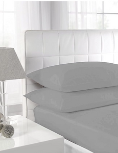 CATHERINE LANSFIELD<BR>
Brushed Cotton Sheets<BR>
Cream, White, Grey<BR>