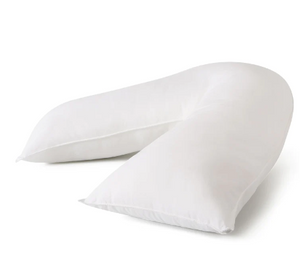 FINE BEDDING COMPANY<BR>
Back Support V-shape Pillow<BR>