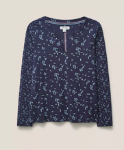 Load image into Gallery viewer, WHITE STUFF&lt;BR&gt;
Nelly Tee&lt;BR&gt;
Navy&lt;BR&gt;
