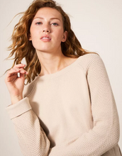 Load image into Gallery viewer, WHITE STUFF&lt;BR&gt;
Tyne Knit Jumper&lt;BR&gt;
Natural&lt;BR&gt;
