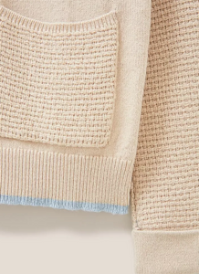 WHITE STUFF<BR>
Tyne Knit Jumper<BR>
Natural<BR>