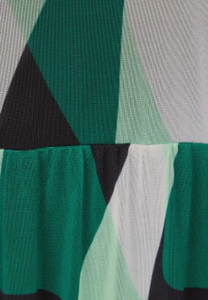 STREET ONE<BR>
Mesh Dress<BR>
Green<BR>