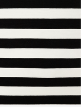 Load image into Gallery viewer, MORE &amp; MORE&lt;BR&gt;
Stripe Top&lt;BR&gt;
Black/Cream&lt;BR&gt;
