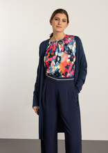 Load image into Gallery viewer, MORE AND MORE&lt;BR&gt;
Wide Trousers&lt;BR&gt;
Estate Blue&lt;BR&gt;
