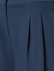 MORE AND MORE<BR>
Wide Trousers<BR>
Estate Blue<BR>