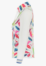 Load image into Gallery viewer, DOLCEZZA&lt;BR&gt;
Tropical Trace Zip Jersey Jacket&lt;BR&gt;
Multi&lt;BR&gt;
