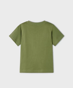MAYORAL<BR>
Short Sleeve T-shirt<BR>
Green<BR>