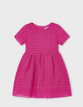 Load image into Gallery viewer, MAYORAL&lt;BR&gt;
Embroidered Dress&lt;BR&gt;
Pink&lt;BR&gt;
