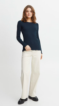 Load image into Gallery viewer, FRANSA&lt;BR&gt;
Hizamond Tee&lt;BR&gt;
Black&lt;BR&gt;
