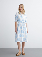 Load image into Gallery viewer, MORE AND MORE&lt;BR&gt;
Dot Dress&lt;BR&gt;
Blue/White&lt;BR&gt;
