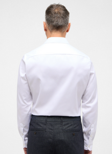 ETERNA<BR>
Long Sleeve Cotton Shirt<BR>
00 White<BR>