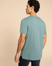 Load image into Gallery viewer, WHITE STUFF&lt;BR&gt;
Fish Diagram Graphic T-Shirt&lt;BR&gt;
Blue&lt;BR&gt;
