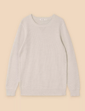 Load image into Gallery viewer, WHITE STUFF&lt;BR&gt;
Attadale Crew Neck Knit&lt;BR&gt;
Grey&lt;BR&gt;
