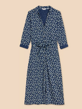 Load image into Gallery viewer, WHITE STUFF&lt;BR&gt;
Annie Jersey Dress&lt;BR&gt;
Navy Print&lt;BR&gt;
