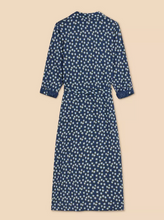 Load image into Gallery viewer, WHITE STUFF&lt;BR&gt;
Annie Jersey Dress&lt;BR&gt;
Navy Print&lt;BR&gt;
