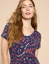 Load image into Gallery viewer, WHITE STUFF&lt;BR&gt;
Tallie Jersrey Dress&lt;BR&gt;
Navy&lt;BR&gt;
