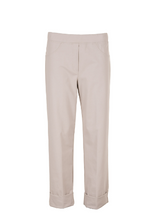 Load image into Gallery viewer, PERUZZI&lt;BR&gt;
Turn up Trousers&lt;BR&gt;
Cream/Sand&lt;BR&gt;
