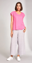 Load image into Gallery viewer, PERUZZI&lt;BR&gt;
Pleat Front Top&lt;BR&gt;
Pink&lt;BR&gt;
